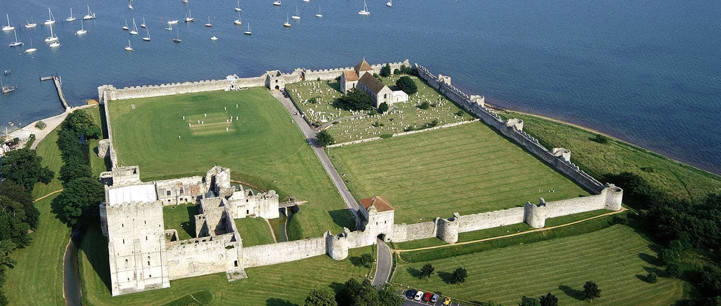 Porchester Castle (English Heritage phioto)